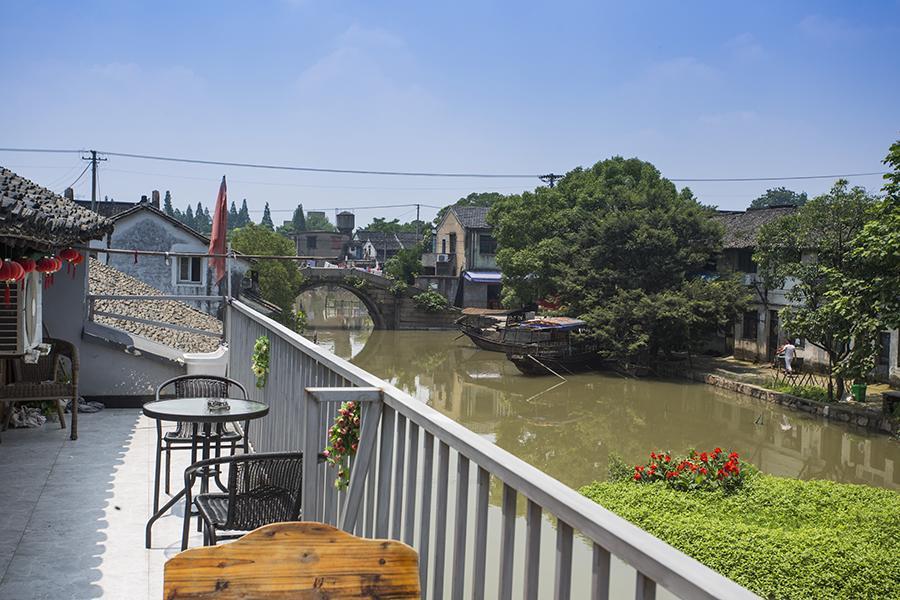 Wuzhen Helan Bridge Inn Tongxiang Exterior foto