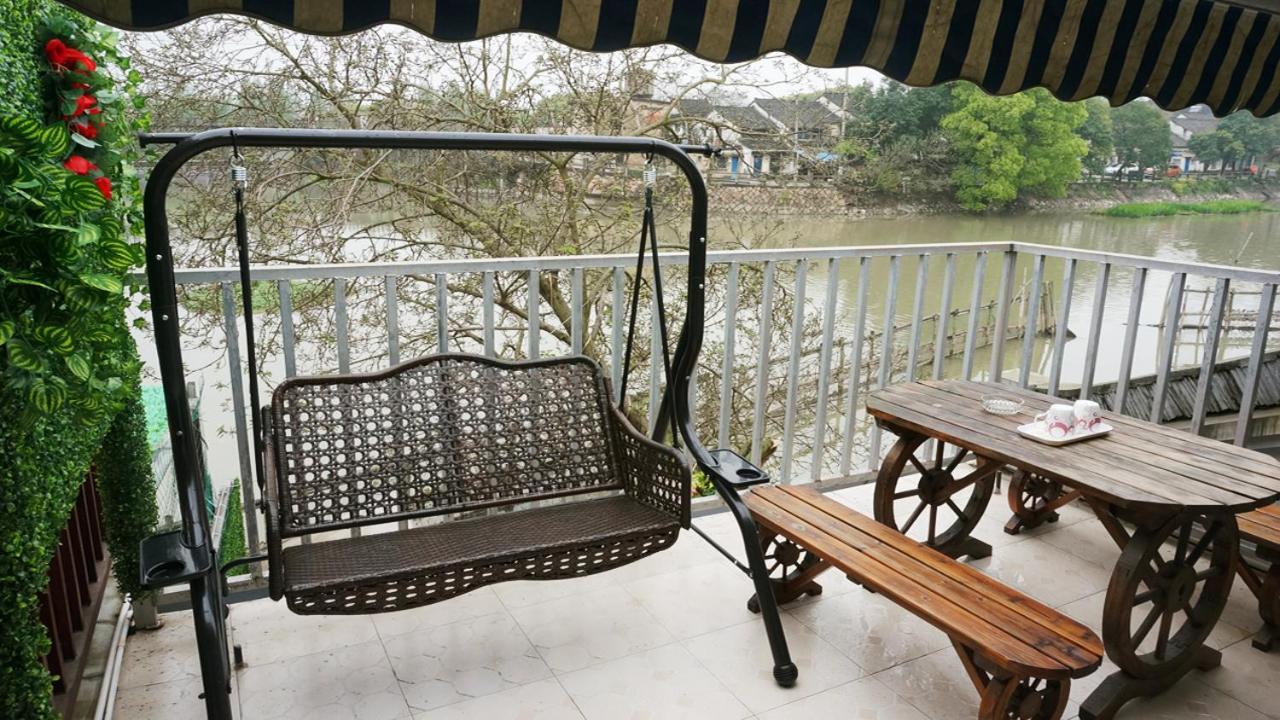Wuzhen Helan Bridge Inn Tongxiang Exterior foto