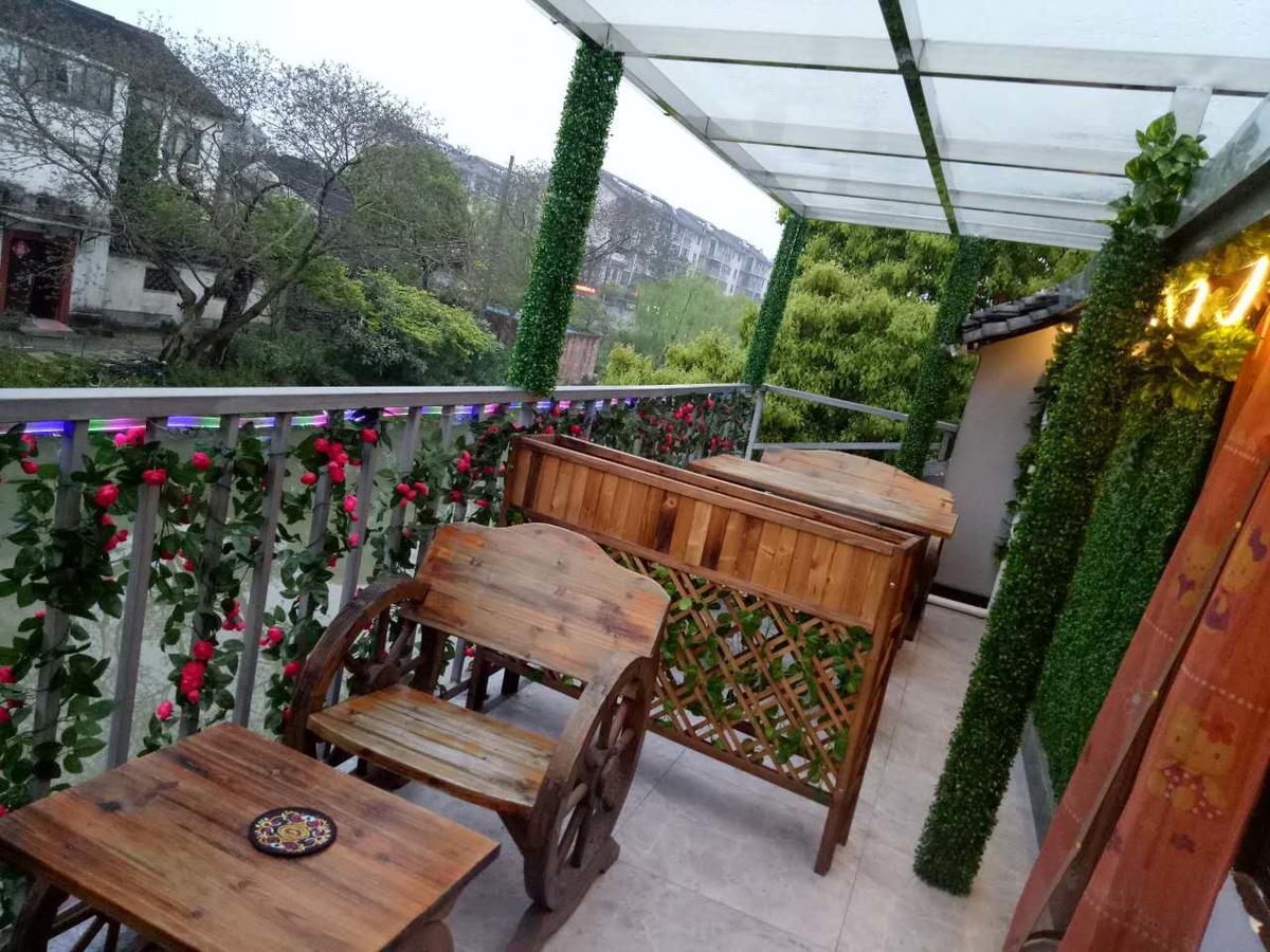 Wuzhen Helan Bridge Inn Tongxiang Exterior foto